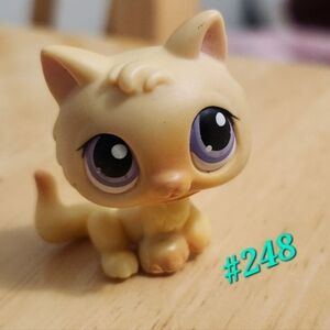Littlest Pet Shop Beige Kitten #248